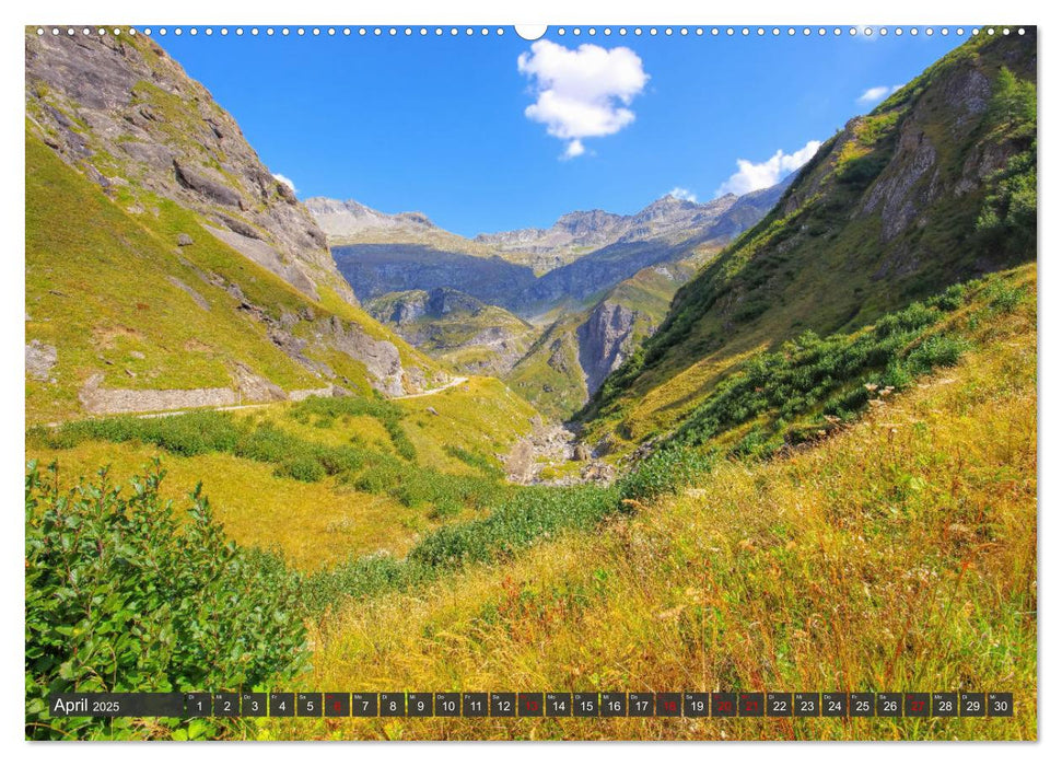 Tessiner Alpen - Hoch über dem Bavonatal (CALVENDO Premium Wandkalender 2025)