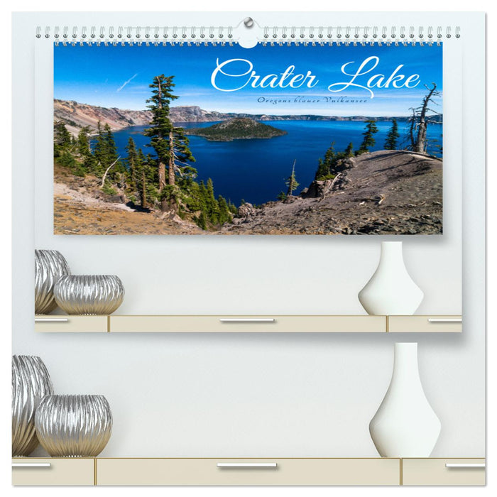 Crater Lake - Oregons blauer Vulkansee (CALVENDO Premium Wandkalender 2025)