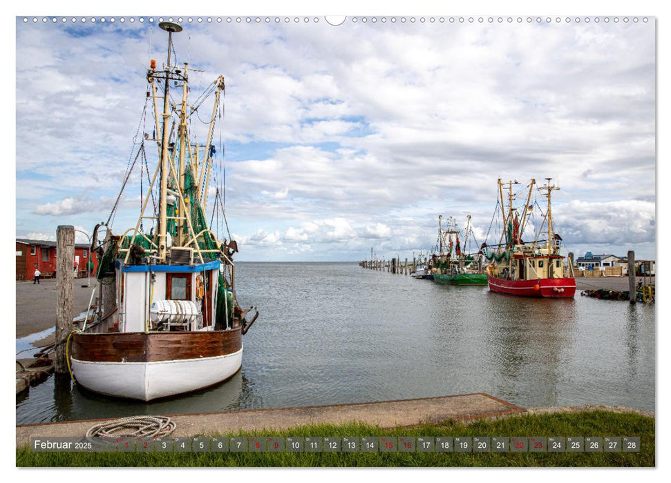 Nordfriesland, Zwischen Sylt und St. Peter Ording (CALVENDO Premium Wandkalender 2025)