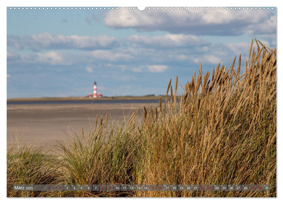 Nordfriesland, Zwischen Sylt und St. Peter Ording (CALVENDO Premium Wandkalender 2025)