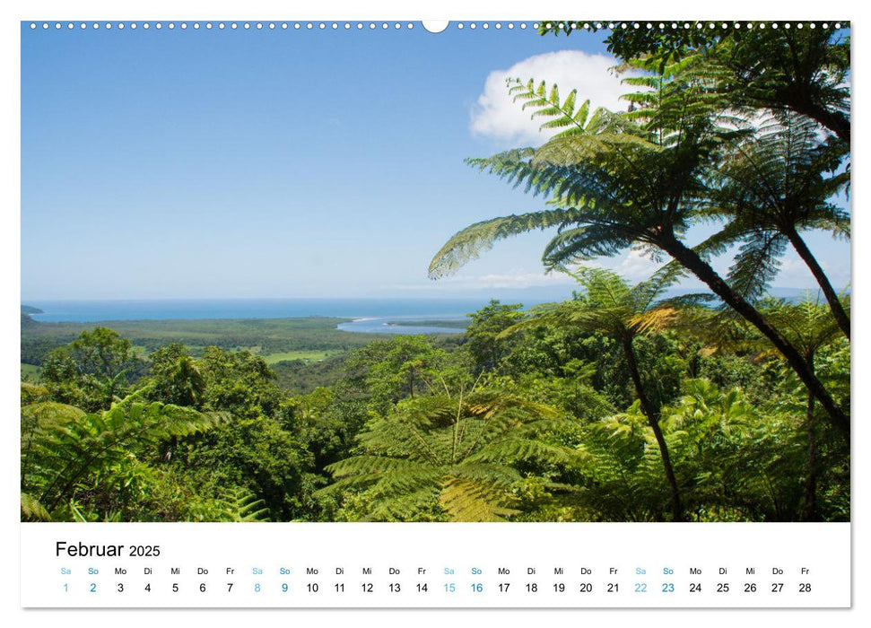 Australien - Down Under - Ostküste (CALVENDO Premium Wandkalender 2025)