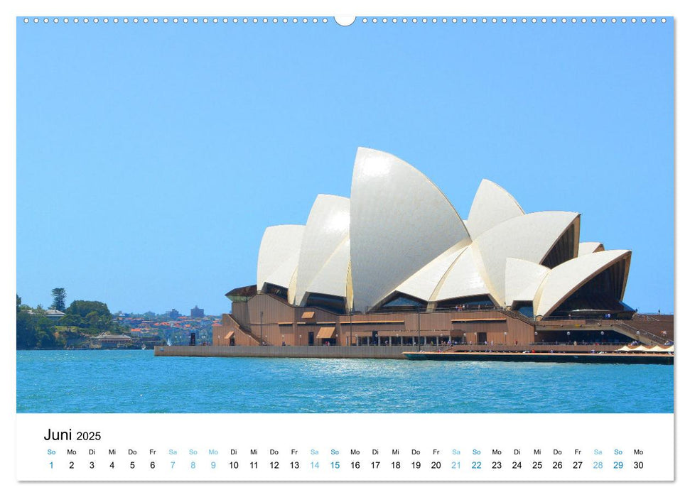 Australien - Down Under - Ostküste (CALVENDO Premium Wandkalender 2025)