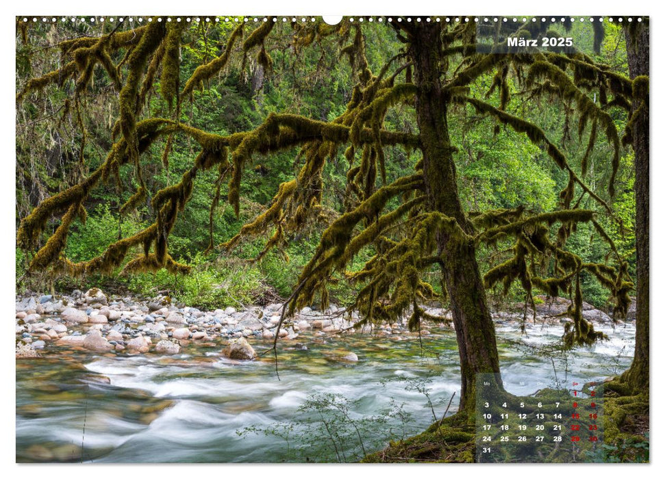 Sehnsucht Kanada - Wilde Pazifikküste und mystische Wälder (CALVENDO Premium Wandkalender 2025)