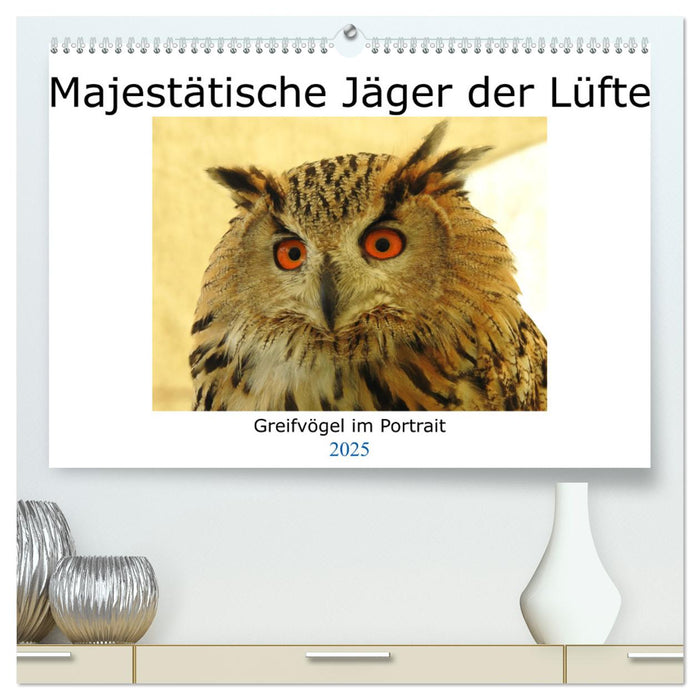 Majestätische Jäger der Lüfte (CALVENDO Premium Wandkalender 2025)