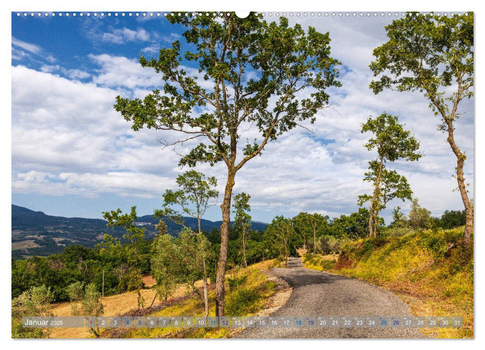 Orte der Maremma (CALVENDO Premium Wandkalender 2025)