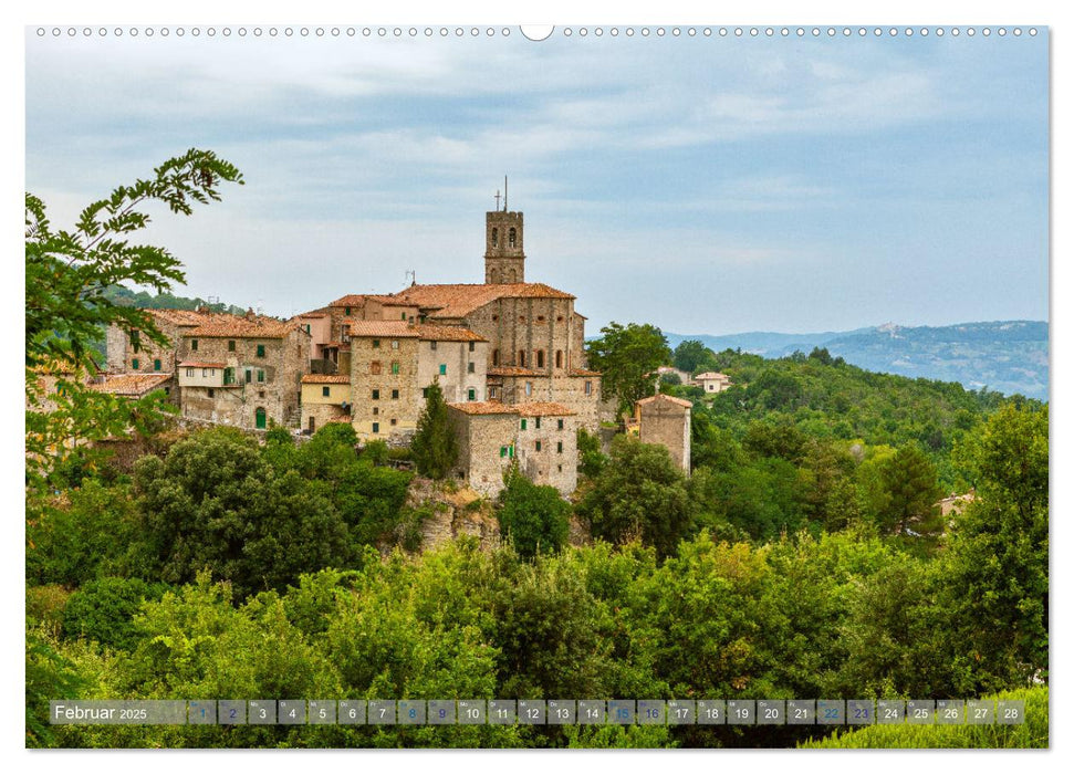 Orte der Maremma (CALVENDO Premium Wandkalender 2025)