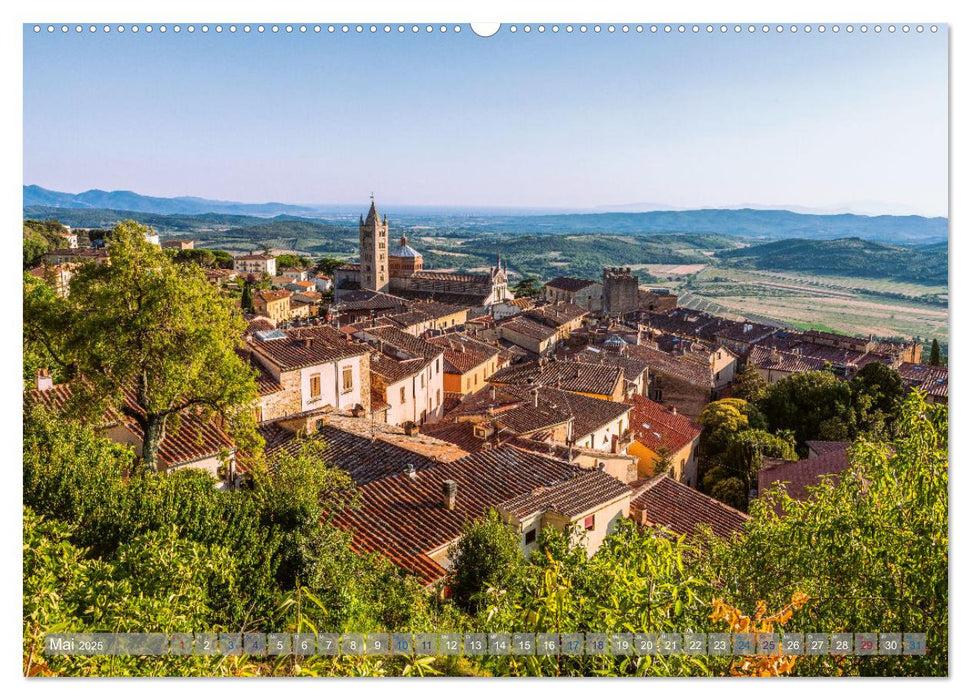 Orte der Maremma (CALVENDO Premium Wandkalender 2025)