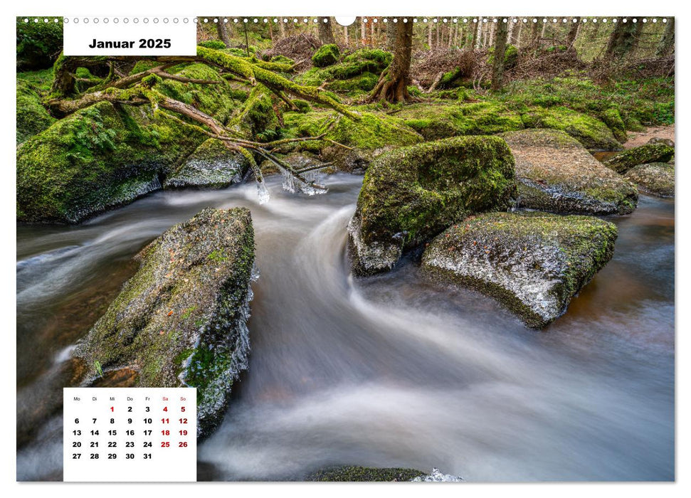 Wasserwelten Österreich (CALVENDO Premium Wandkalender 2025)