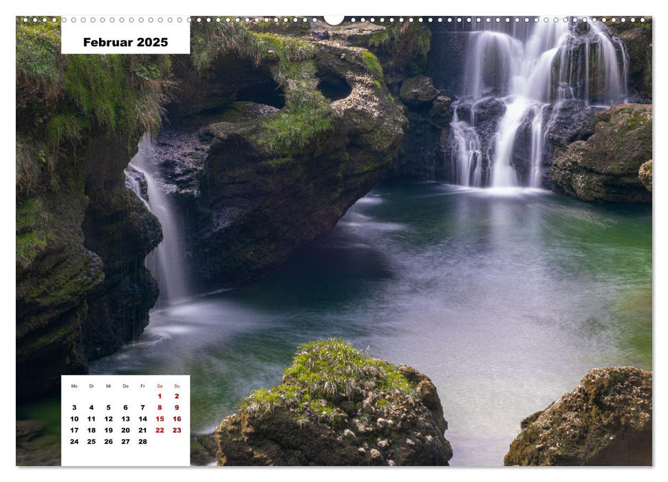 Wasserwelten Österreich (CALVENDO Premium Wandkalender 2025)