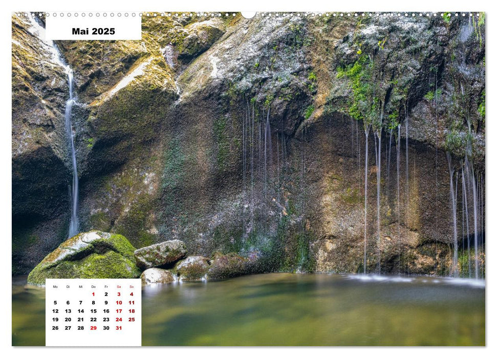 Wasserwelten Österreich (CALVENDO Premium Wandkalender 2025)