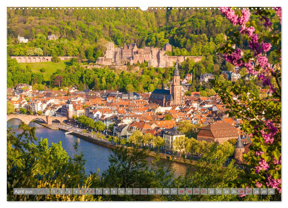 Wunderschönes Baden-Württemberg (CALVENDO Wandkalender 2025)