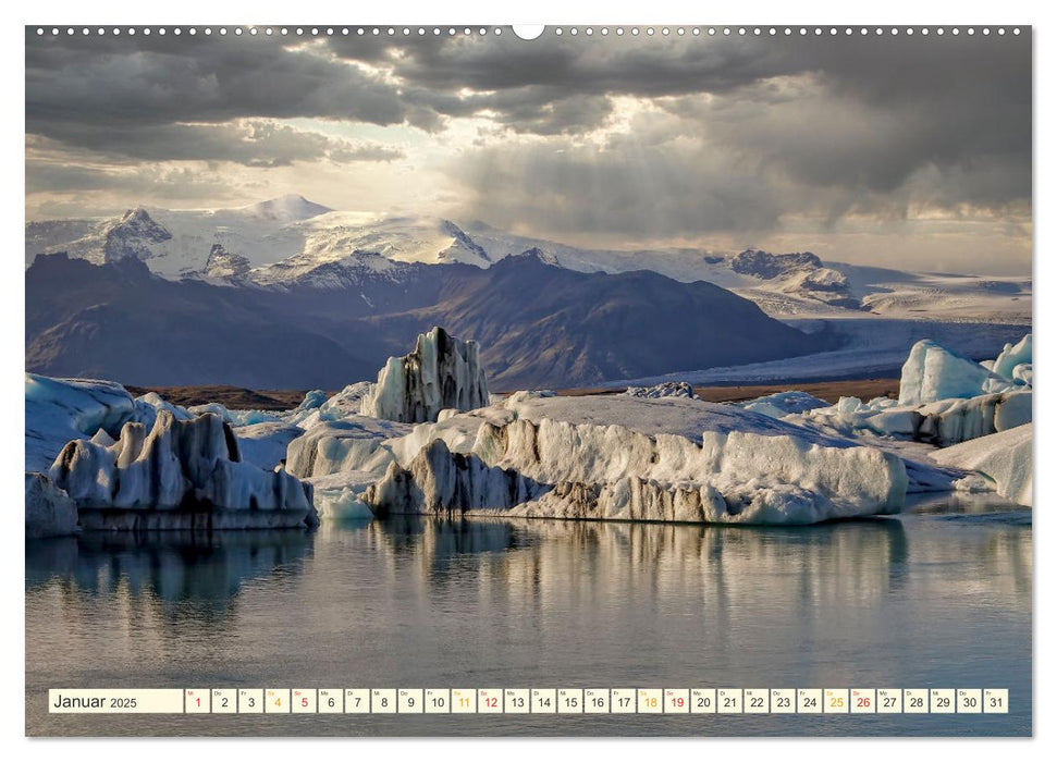 Island - die Welt erwartet Dich (CALVENDO Premium Wandkalender 2025)