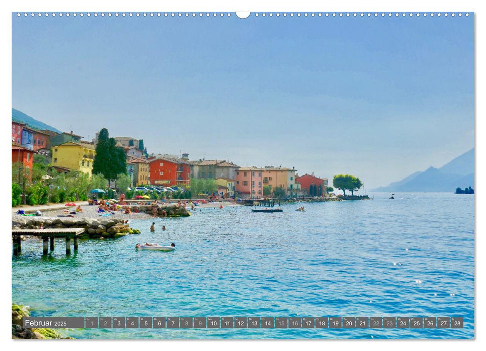 Gardasee, Italien (CALVENDO Premium Wandkalender 2025)