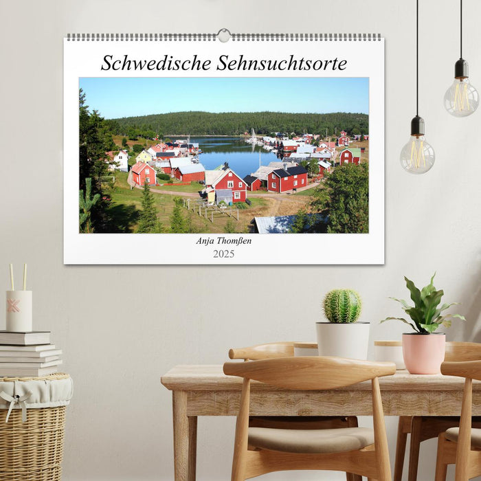 Schwedische Sehnsuchtsorte (CALVENDO Wandkalender 2025)