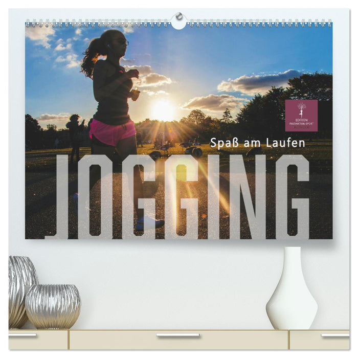 Jogging - Spaß am Laufen (CALVENDO Premium Wandkalender 2025)