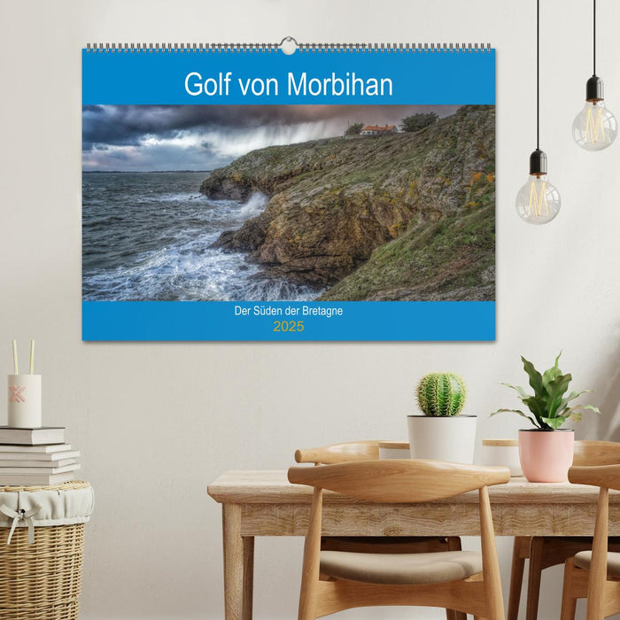 Golf von Morbihan, der Süden der Bretagne (CALVENDO Wandkalender 2025)