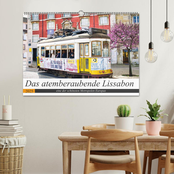 Das atemberaubende Lissabon (CALVENDO Wandkalender 2025)