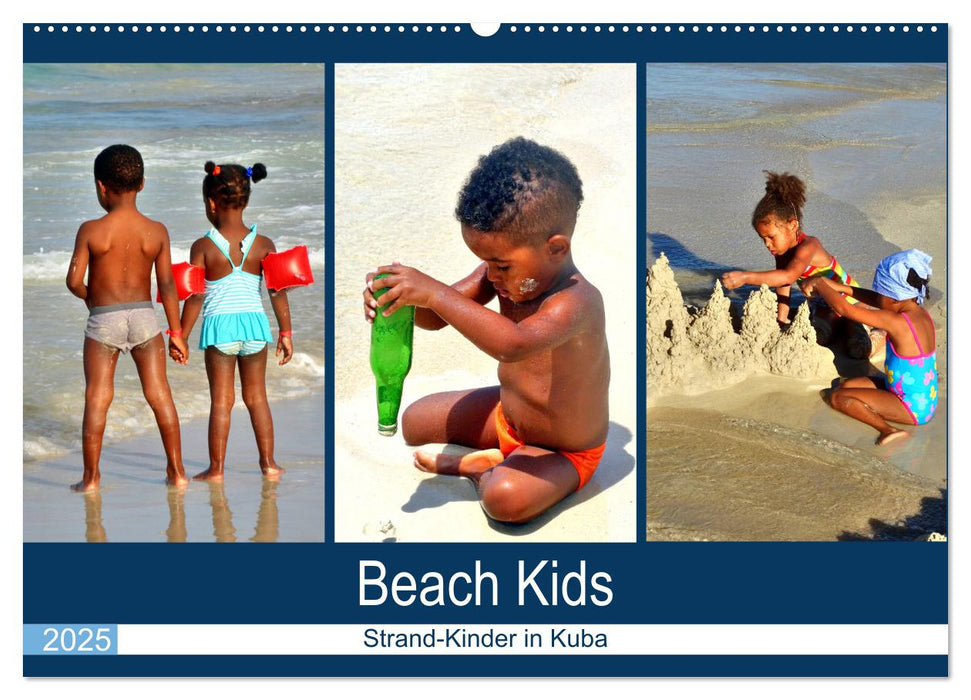 Beach Kids - Strand-Kinder in Kuba (CALVENDO Wandkalender 2025)