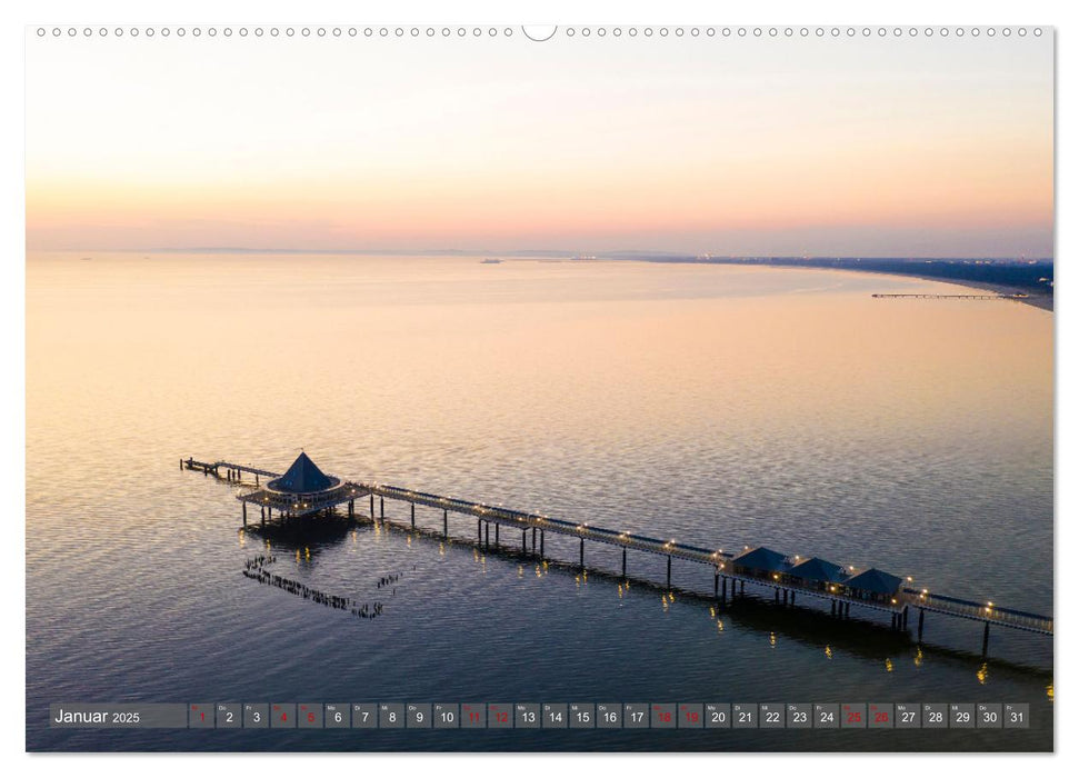 OSTSEEKÜSTE Sehnsuchtsorte in Mecklenburg-Vorpommern (CALVENDO Wandkalender 2025)