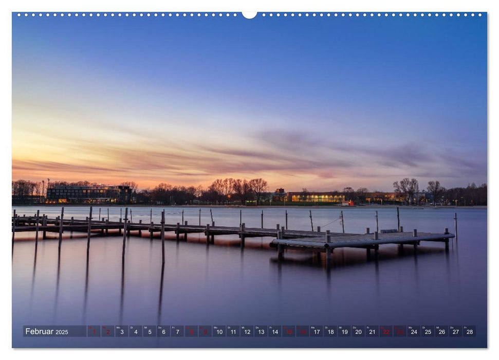 Wolfsburg - Stadt, Land, Fluss (CALVENDO Wandkalender 2025)