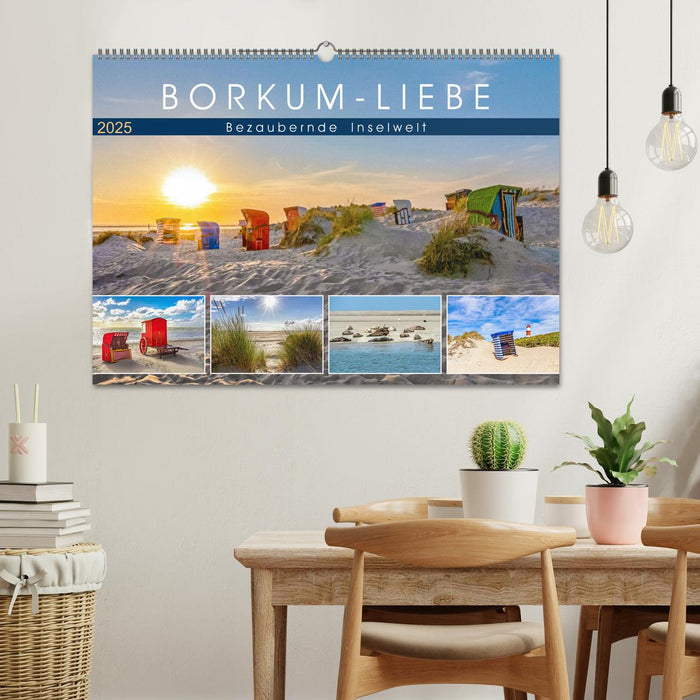 BORKUM-LIEBE (CALVENDO Wandkalender 2025)