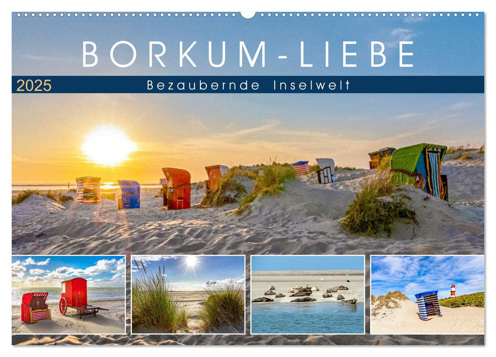 BORKUM-LIEBE (CALVENDO Wandkalender 2025)