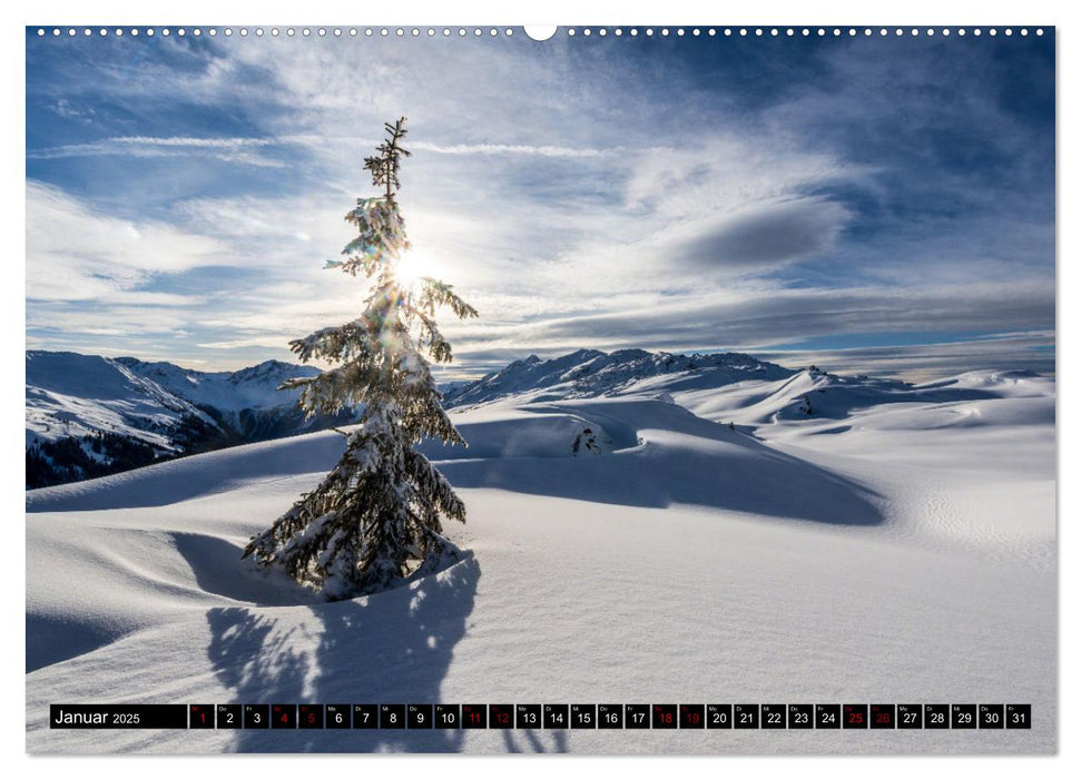 Alpen - Schweiz und Vorarlberg (CALVENDO Premium Wandkalender 2025)