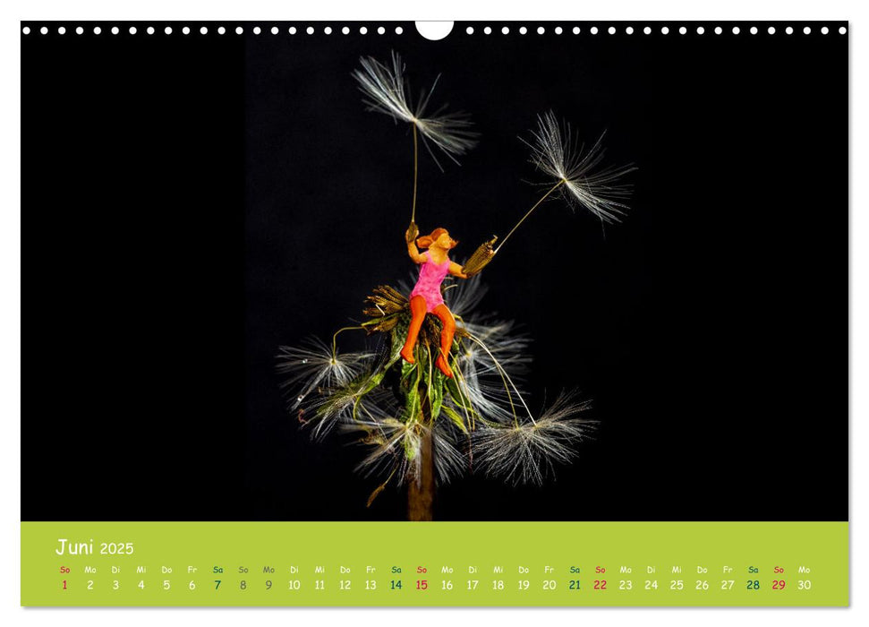 Noch mehr Miniaturen - Small little things (CALVENDO Wandkalender 2025)