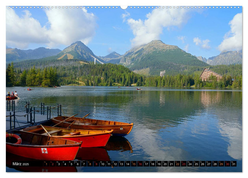 Slowakei - Eine Reise durch ein wunderschönes Land. (CALVENDO Premium Wandkalender 2025)