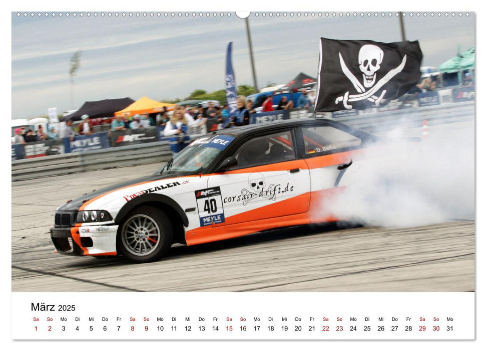 Driftwinkel Extrem (CALVENDO Premium Wandkalender 2025)