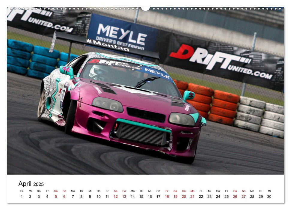 Driftwinkel Extrem (CALVENDO Premium Wandkalender 2025)