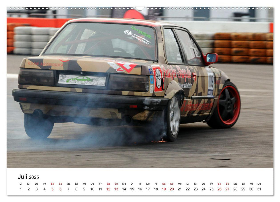 Driftwinkel Extrem (CALVENDO Premium Wandkalender 2025)