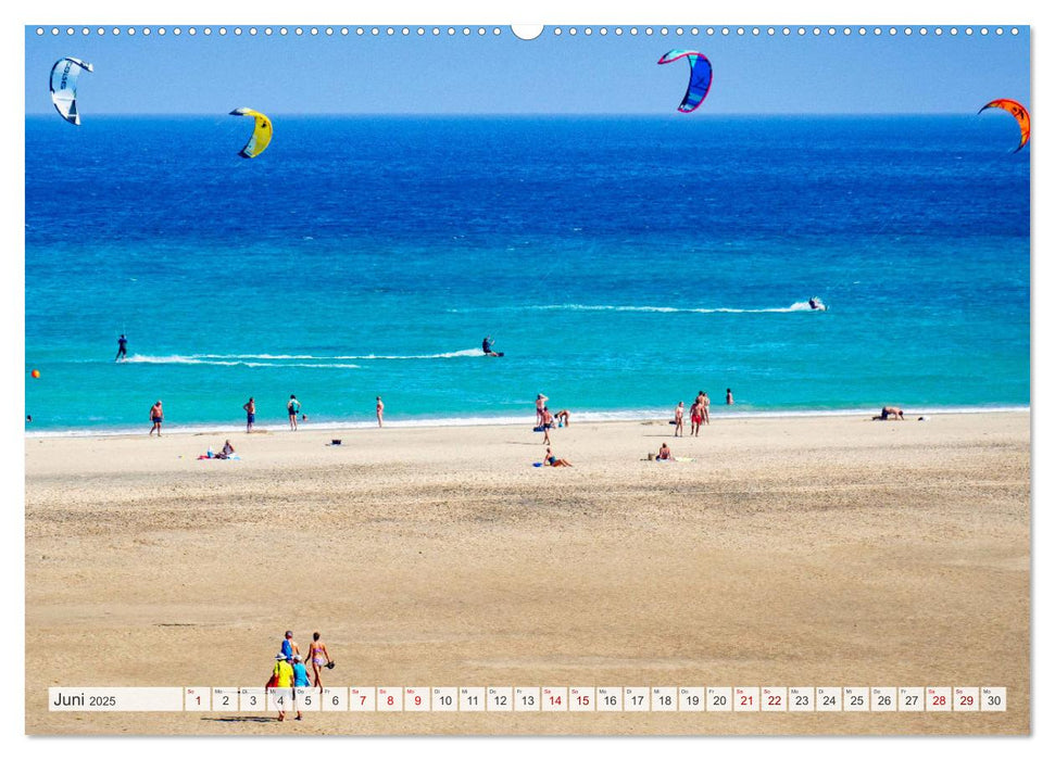 Faszination Kitesurfen (CALVENDO Premium Wandkalender 2025)