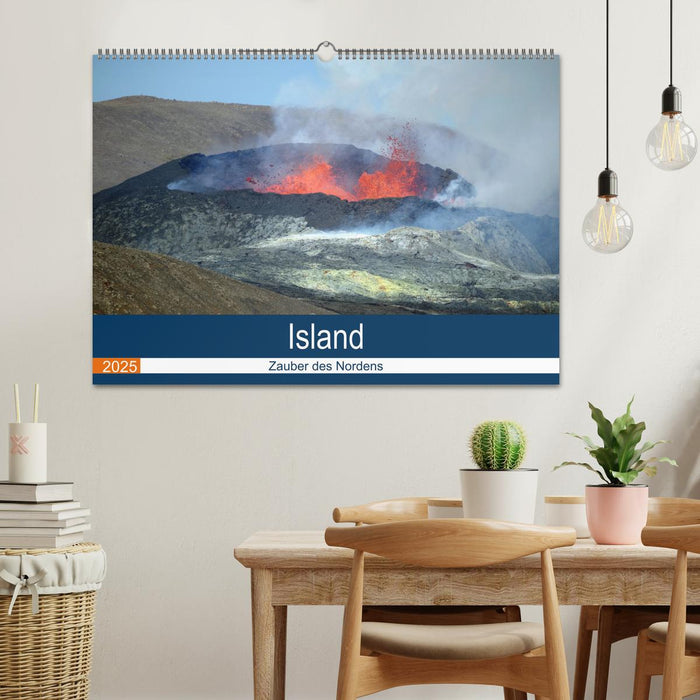 Island - Zauber des Nordens (CALVENDO Wandkalender 2025)