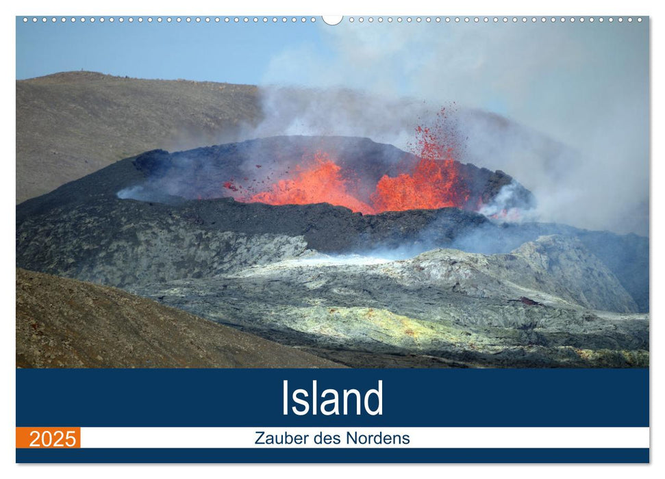 Island - Zauber des Nordens (CALVENDO Wandkalender 2025)