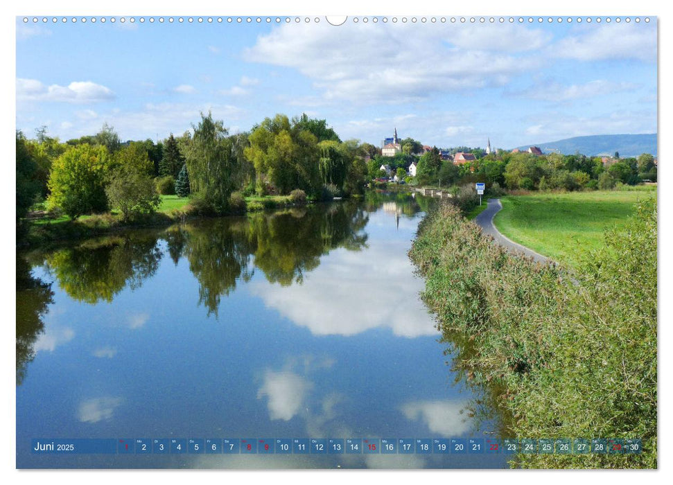 Deutschlandreise - Ein Spaziergang durch Eschwege (CALVENDO Premium Wandkalender 2025)