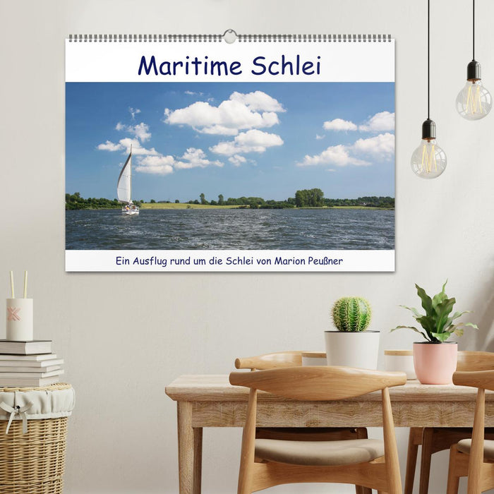 Maritime Schlei (CALVENDO Wandkalender 2025)