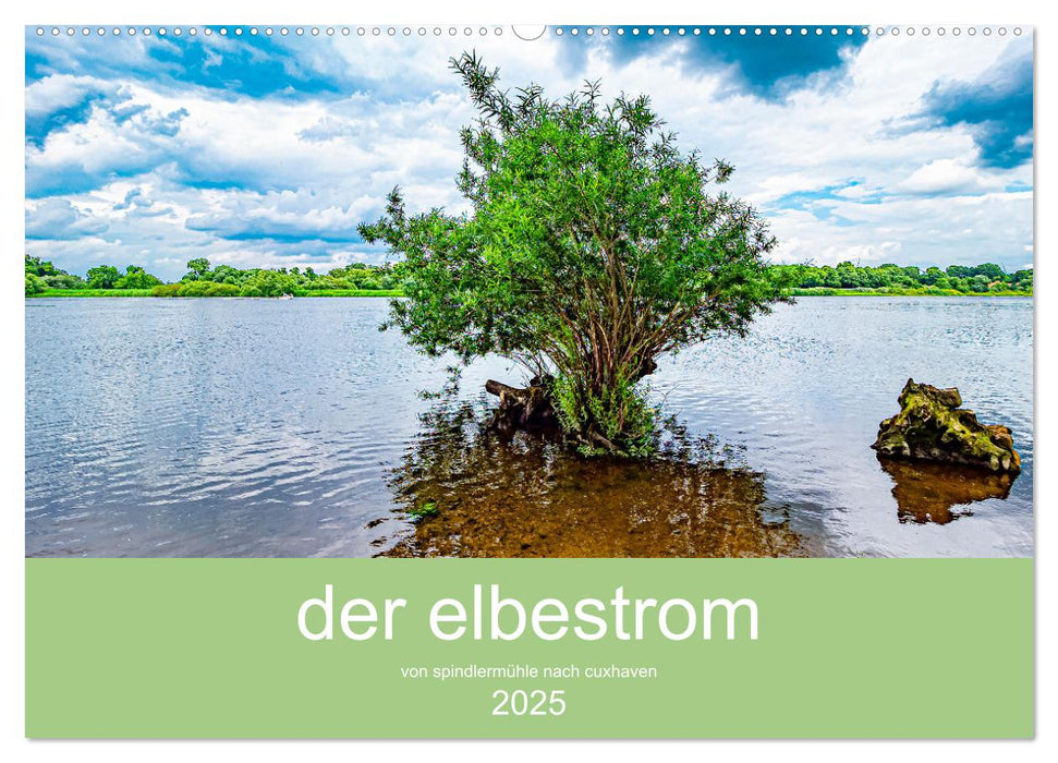 der elbestrom (CALVENDO Wandkalender 2025)