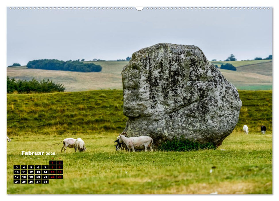 Magische Orte in Südwest England (CALVENDO Premium Wandkalender 2025)