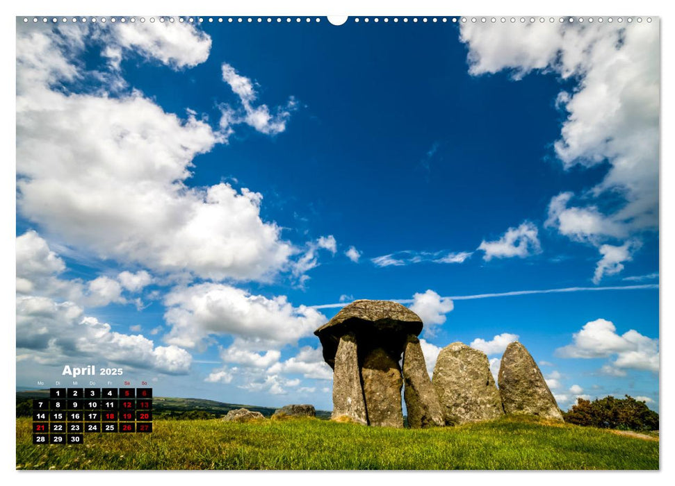 Magische Orte in Südwest England (CALVENDO Premium Wandkalender 2025)