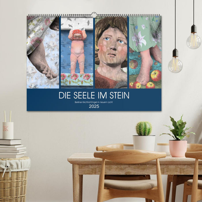 DIE SEELE IM STEIN (CALVENDO Wandkalender 2025)