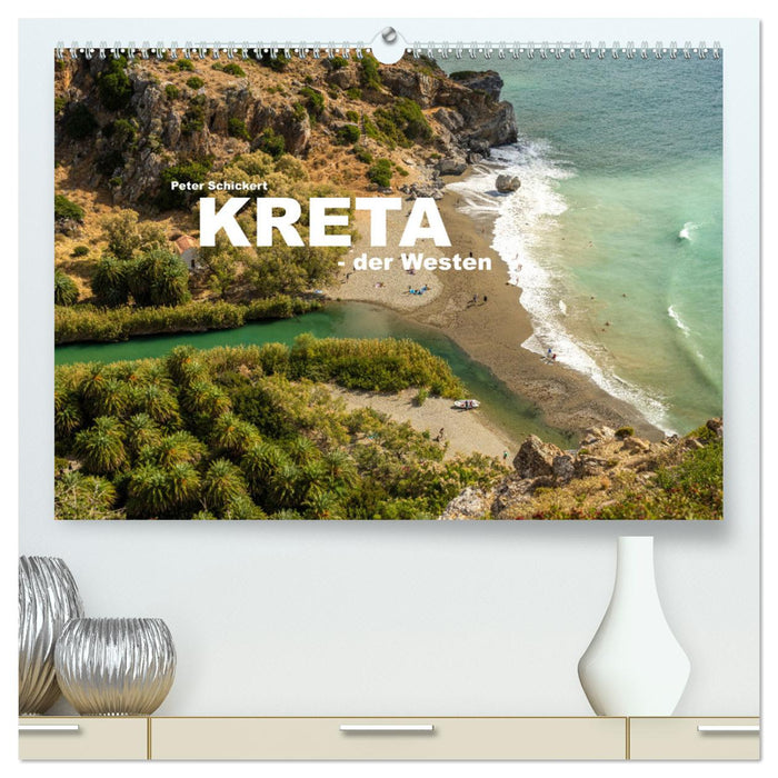 Kreta - der Westen (CALVENDO Premium Wandkalender 2025)