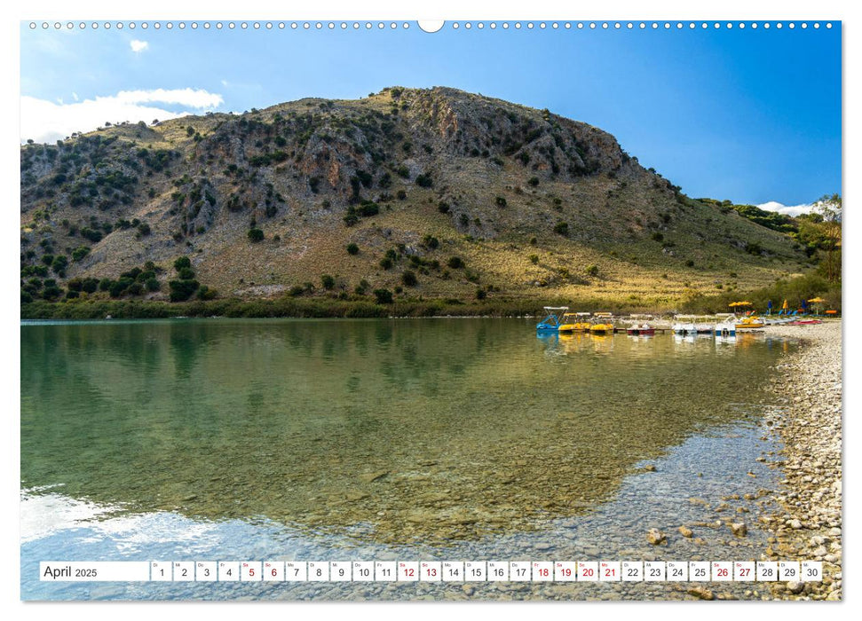 Kreta - der Westen (CALVENDO Premium Wandkalender 2025)