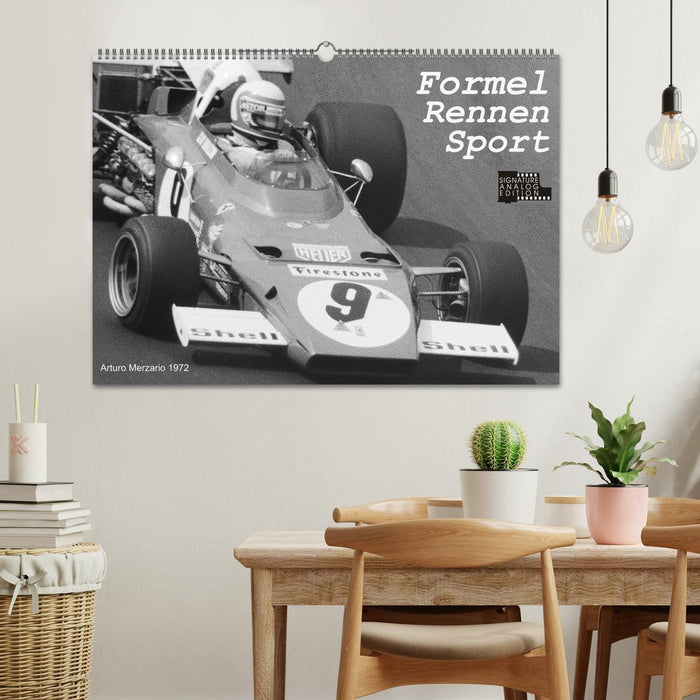 Formel - Rennen - Sport (CALVENDO Wandkalender 2025)