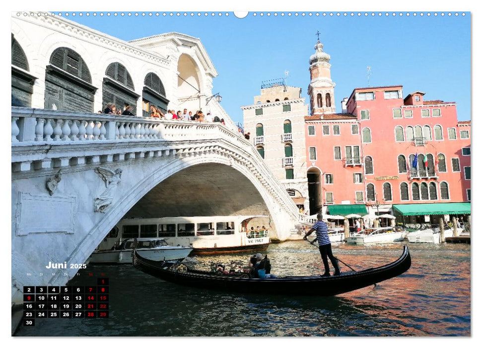 Venedig - Perle in der Lagune (CALVENDO Premium Wandkalender 2025)