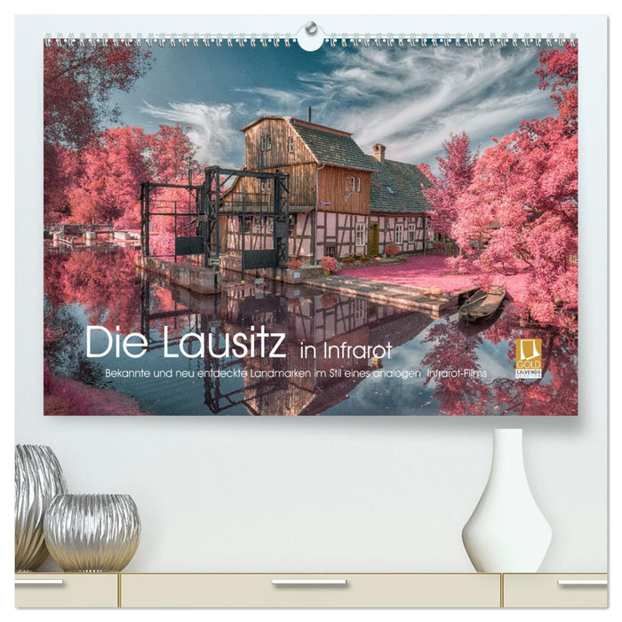 Die Lausitz in Infrarot (CALVENDO Premium Wandkalender 2025)