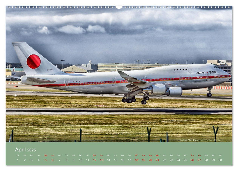 Art of Aviation - Kunstvolle Flugzeuge (CALVENDO Wandkalender 2025)