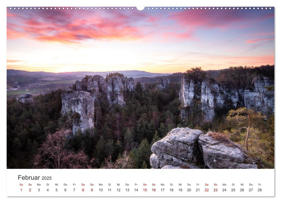 Fernweh Kalender (CALVENDO Premium Wandkalender 2025)