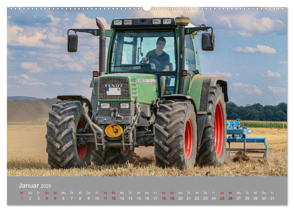 Youngtimer Landtechnik (CALVENDO Premium Wandkalender 2025)