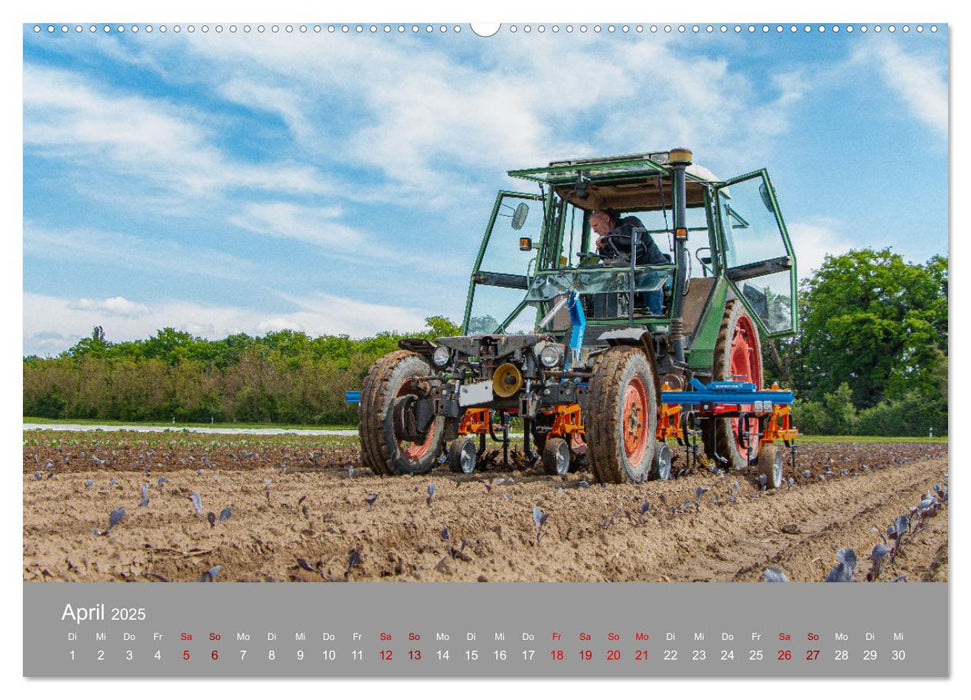 Youngtimer Landtechnik (CALVENDO Premium Wandkalender 2025)